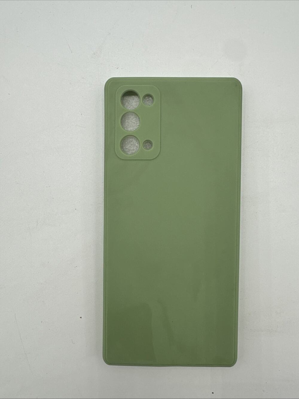 for Samsung Galaxy Note 20 Case Green, Scratch Resistant with Soft Touch